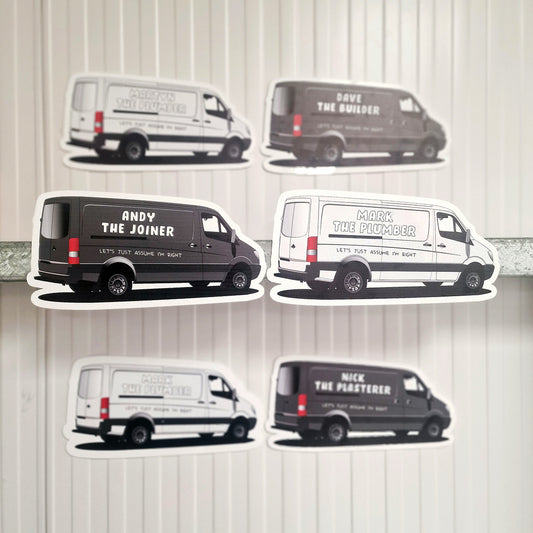 Personalised Tradie Van Sign