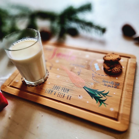 Personalised Santa Treat Board Gift