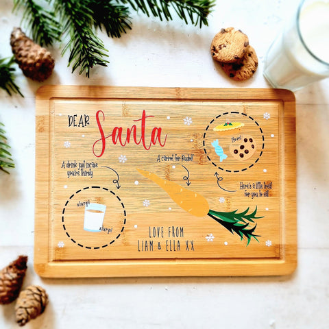 Personalised Santa Treat Board Gift