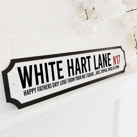 Personalised 'Create Your Own' Football Stadium Street Sign Gift