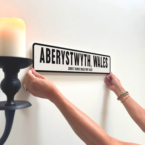 Personalised 'Holiday' Street Sign