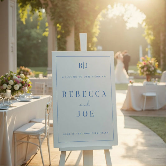 Tuscany Wedding Welcome Board