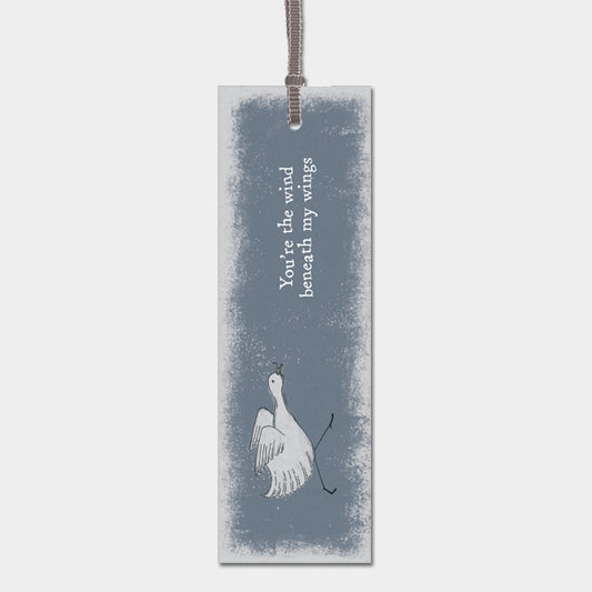 Running Duck Bookmark - Wind beneath my wings