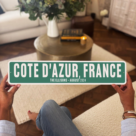 Personalised 'Holiday' Street Sign