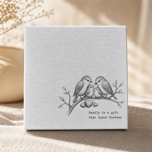 Family is a gift that lasts forever Daisy Maison gift box
