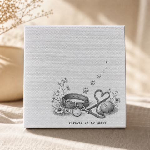 Forever in my heart pet remembrance Daisy Maison gift box