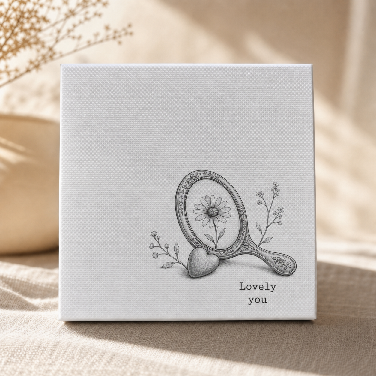 Lovely you Daisy Maison sentiment gift box
