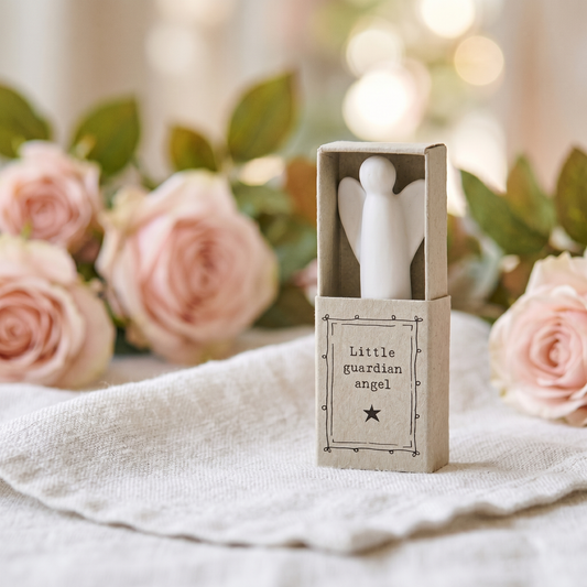 Porcelain Matchbox - Little Guardian Angel