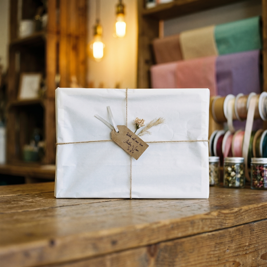 Gift Wrap Kit – Ivory & Twine