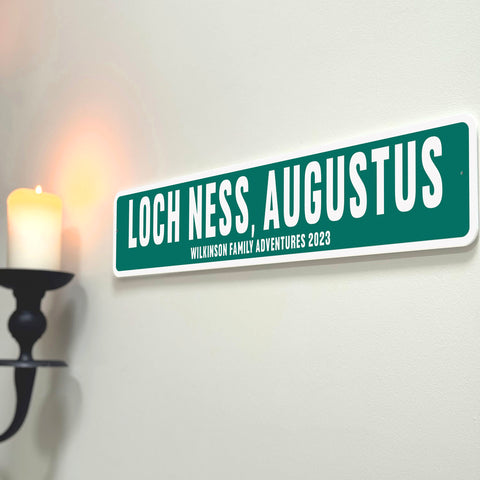 Personalised 'Holiday' Street Sign