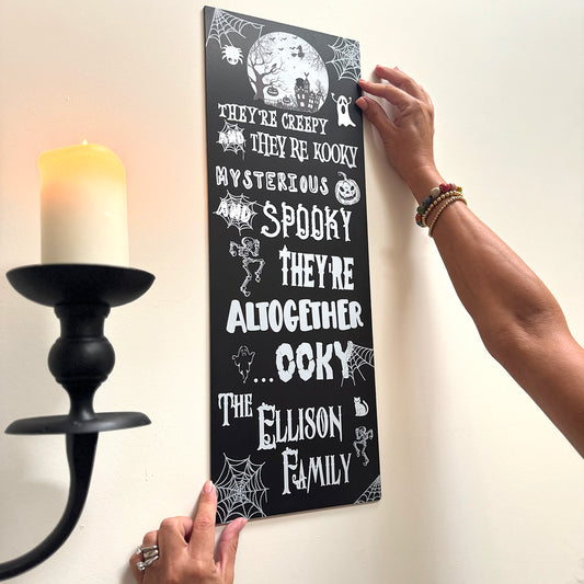 Spooky Kooky Sign