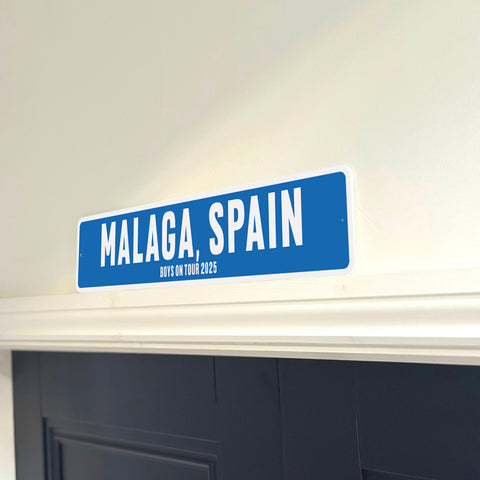 Personalised 'Holiday' Street Sign