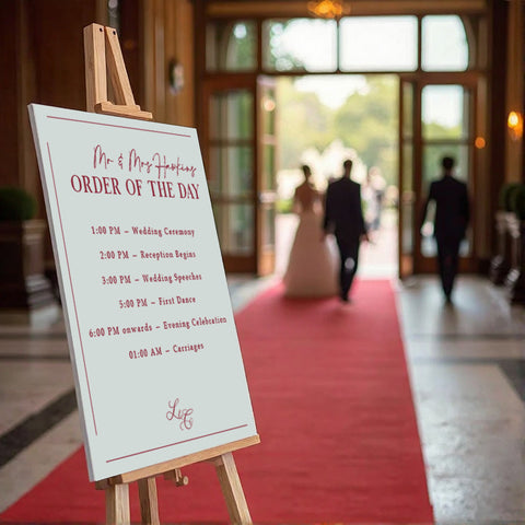 Wedding 'order of the day' Riviera