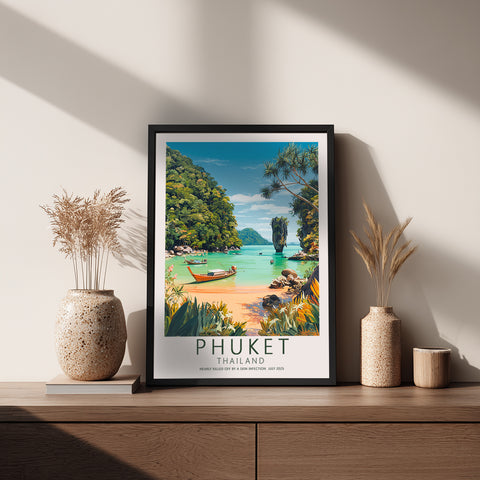 Personalised Holiday destination print