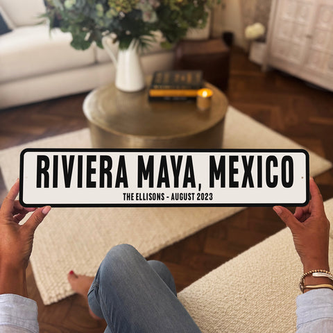Personalised 'Holiday' Street Sign
