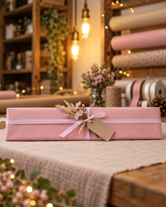 Gift Wrap Kit – Blush Blossom