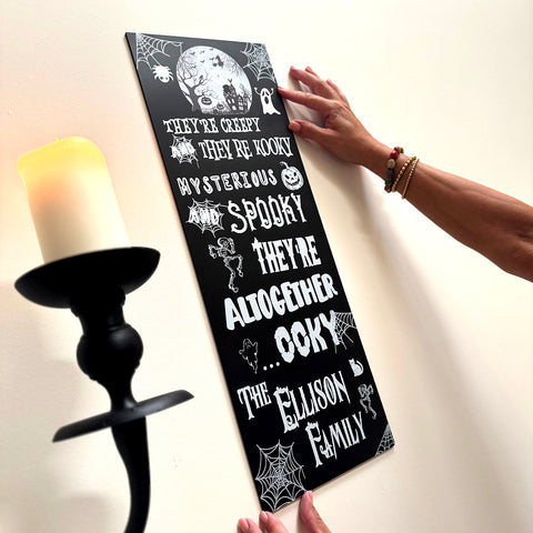 Spooky Kooky Sign