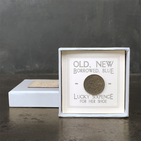 Lucky Sixpence (Boxed) - Old, New, Borrowed, Blue