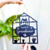 personalised laser cut acrylic 'greenhouse' sign