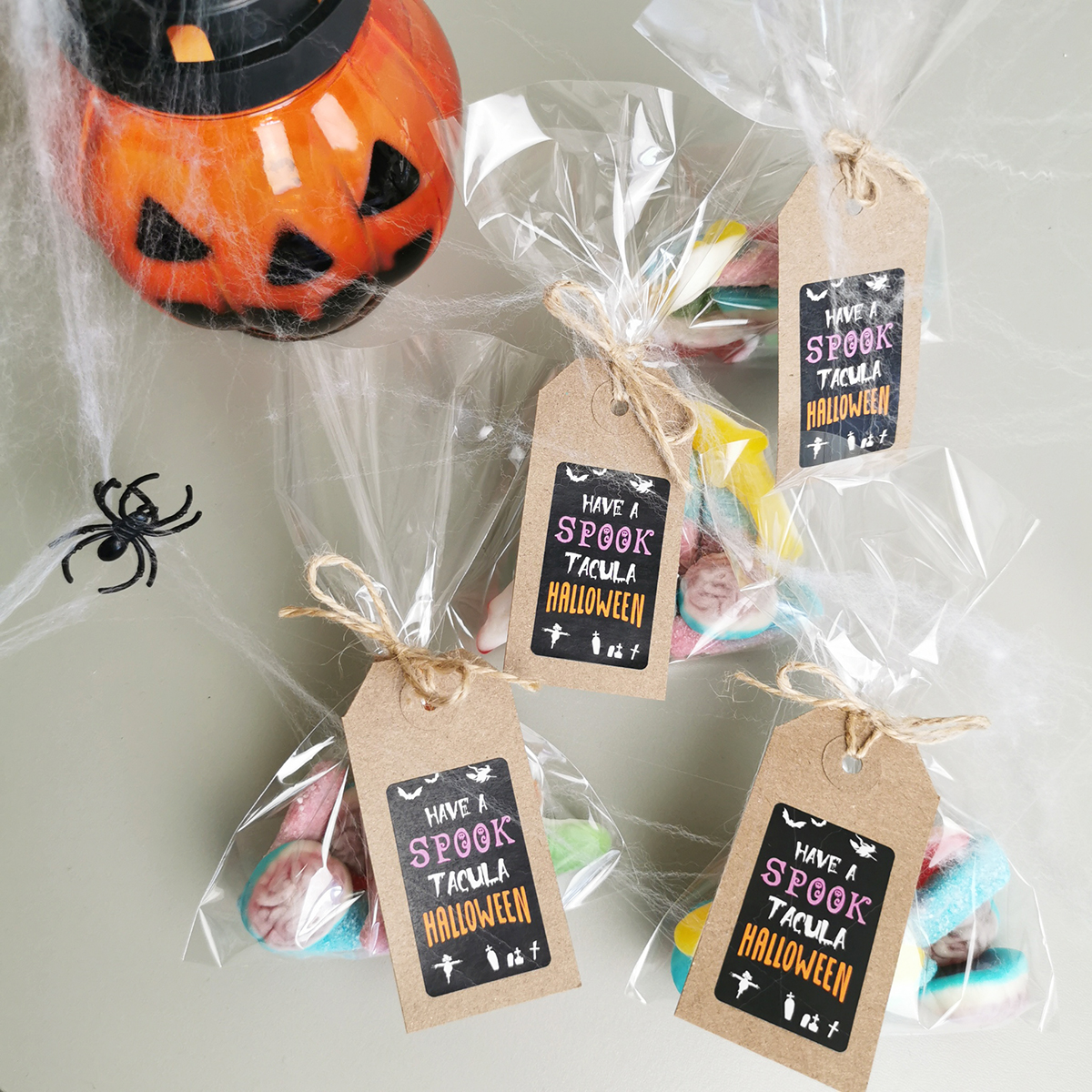Buy Halloween Boo Printed &amp Embroidered 1 Pc String Treat Bag Online -  Maspar