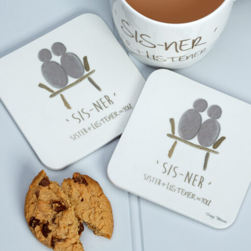 giftware coaster sisner